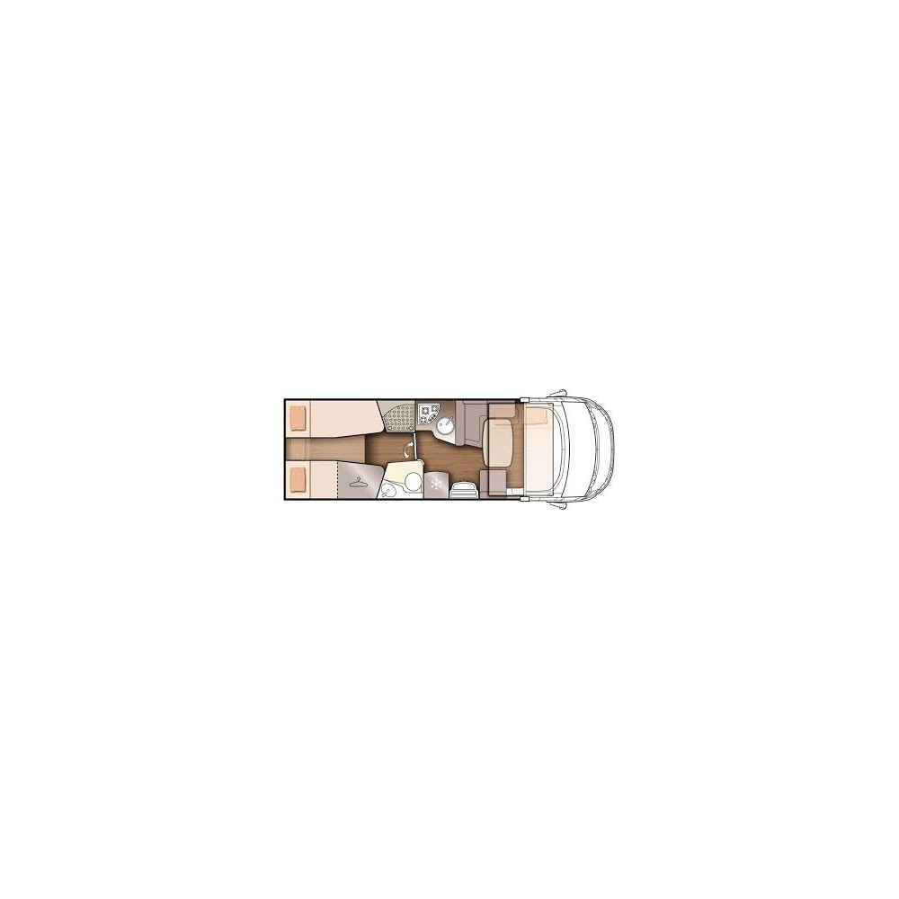 Imagen de la casilla rodante nevis plano
